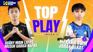 Mekanik Monster Cilik EVOS RASYAH & RRQ ABAAY DILUAR NALAR!😱 | TOP PLAY FFSC #1