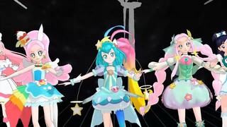 【ⅯⅯⅮプリキュア】白と黒と緑キュアでheart beats