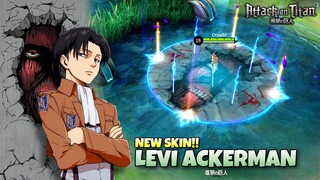 Skin Terbaru Levi, Pembasmian para TITAN🔥‼️