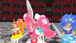 【MMDプリキュア】キラキラプリキュアアラモードでハッピーシンセサイザ