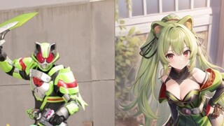 [AI Painting] Khi bạn sử dụng AI girl để biến đổi tất cả các hiệp sĩ thứ hai từ Heisei sang Reiwa