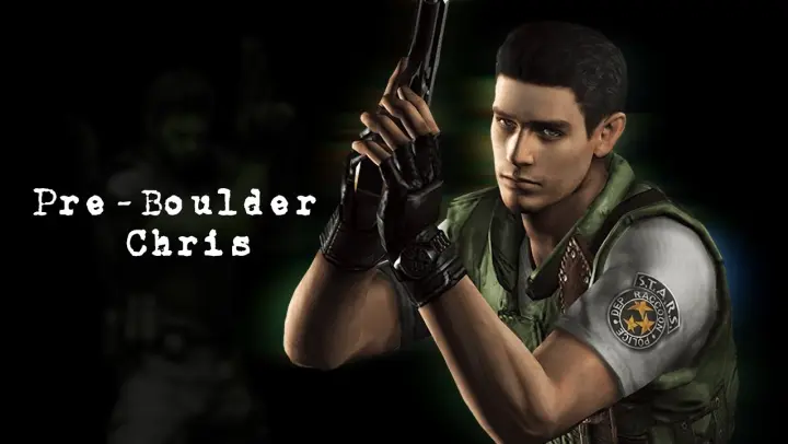 Playing Resident Evil but as Chris Redfield for the first time!