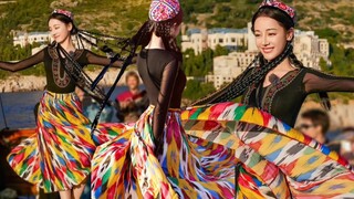 Dilraba's traditional dance performance reached the top hot searches, attracting more than 3 M views