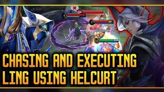 Chasing and executing ling using helcurt