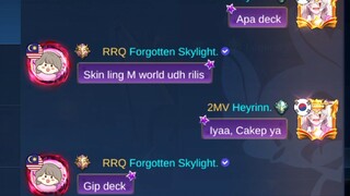 Wkwk baru jg rilis skin nya🗿