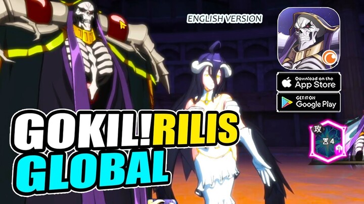 BUSET! GAME OVERLORD RILIS VERSI GLOBAL NANTI, SIZE GRAFIK GAMPLAY -  Lord of Nazarick Android/iOS