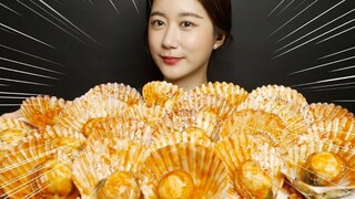 [ONHWA] The chewing sound of spicy steamed scallops!