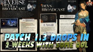 [Reverse 1999] - Patch 1.3 drops in 2 weeks! A LOT of great QoL features & Black Dwarf!