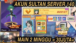 🔥HABISKAN 30JUTA+ DALAM 10HARI!!! REVIEW AKUN SULTAN SERVER 140 - ONE PUNCH MAN: The Strongest