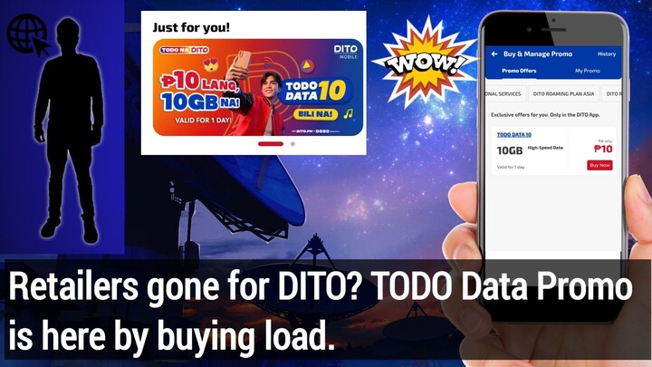 Have you missed about DITO 10GB promo retailer? No problem. Load cheaper now!