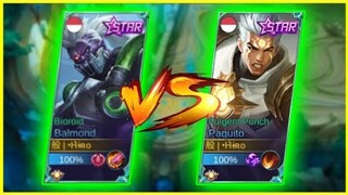 Paquito - Fulgent Punch VS Balmond - Bioroid 🔥 || Which Skin is Better ? April or May 🌟! || MLBB