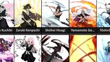All Shinigami and Their Zanpakuto Spirit in Bleach