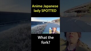 Anime Japanese lady spotted