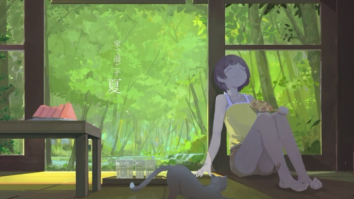 【Hayao Miyazaki】"The watermelon is full of stars, it is our dream about summer"