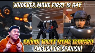 REACTION MEME SKIBIDI TOILET ENGLISH OR SPANISH (Whoever Moves First is G4Y)