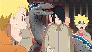 Naruto admits Sasuke have talent like Madara to controlling beast - Boruto Episode 282