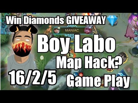 Boy Labo the Map Hacker Gameplay Wan Wan w/ Giveaway! | Mobile Legends: Bang Bang