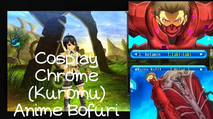 Toram Online || Cosplay Chrome (Kuromu) Anime Bofuri