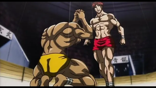 Kureha ผ่าตัดด้วยสายตาของเธอเองขณะต่อสู้กับ Koushou Zulu ยอมจำนนต่อ Baki Retsu vs Toba