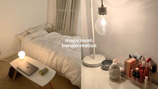 Small Room Makeover: Minimalist & Pinterest inspired transformation (ikea, room tour & cozy)