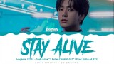 JUNGKOOK (BTS) - 'Stay Alive' (Prod. SUGA of BTS) Lyrics Color Coded (Han/Rom/Eng)