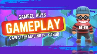 NEKATT!!! PRIA INI BERANI KABUR DEMI BERMAIN STUMBLE GUYS - STUMBLE GUYS GAMEPLAY