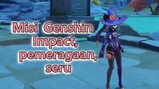 Misi Genshin Impact, pemeragaan, seru