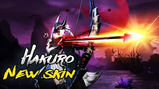 Hakuro New Skin: Night Arrow | Onmyoji Arena