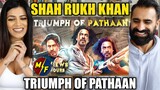 TRIUMPH OF PATHAAN | Highest Grossing Hindi Film Ever | SRK Squad | SHAH RUKH KHAN REACTION!!
