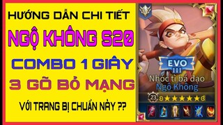 Ngộ không mùa 20 | Cách chơi và lên đồ Ngộ Không mùa 20 gõ cực nhanh bốc hơi | HD GAME 76