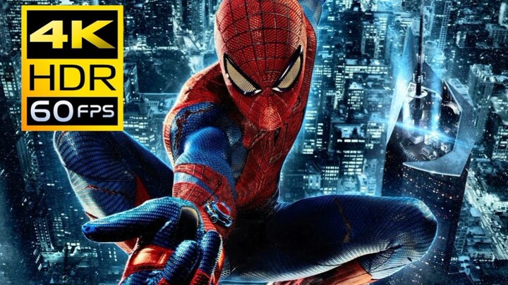 [4K คุณภาพ 60 เฟรม] ช่วงเวลาที่ยอดเยี่ยมของการแกว่งเมือง Spider-Man ที่น่าทึ่ง