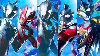 "Ultra Is Burning/Ultraman Zeta Battle Song Collection" "Alpha Beta Gama Delta"