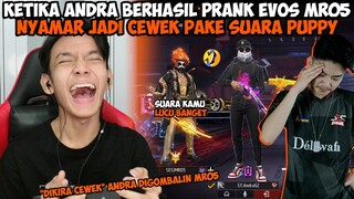 KAPAN LAGI ANDRA NYAMAR JADI CEWEK PRANK EVOS MR05 SANG JUARA DUNIA🤣