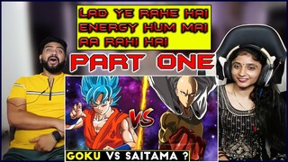 GOKU VS SAITAMA I One Punch Man Vs Dbz | Epic Reaction