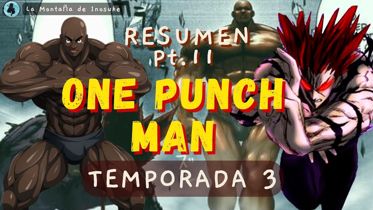 One Punch Man TEMPORADA 3, Manga Narrado COMPLETO Pt. Final