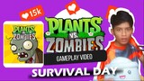 Plants Vs Zombies - Survival Day - Gagal Momen