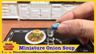 Miniature Onion Soup | Súp Hành Tây Mini | Small Kitchen Corner