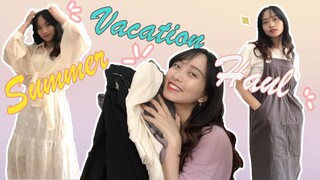 Summer Vacation Haul | Mua cả đống quần áo đi biển