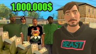 1,000,000 Grove Street Challenge (MrBeast x GTA SA)