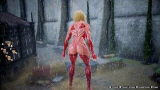 Annie Female Titan 𝐌𝐀𝐗 𝐋𝐄𝐕𝐄𝐋 Gameplay - ATTACK ON TITAN 2