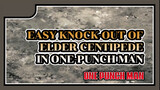 Highlights of One-Punch Man: Easy knock-out of Elder Centipede