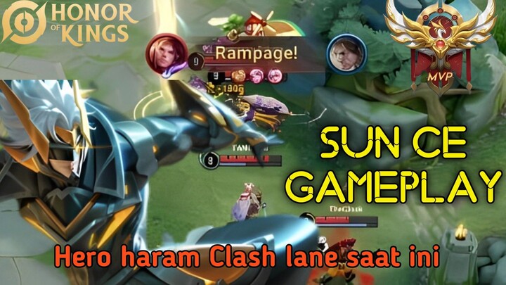 SUN CE ITU HERO CLASH LANE PALING OP!!! - Honor Of Kings