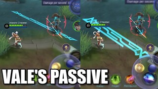 VALE'S PASSIVE EFFECTS DAMAGE COMPARISON