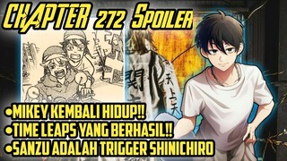 TOKYO REVENGERS CHAPTER 272 SPOILER - SANZU ADALAH TRIGGER SHINICHIRO DAN MIKEY YANG HIDUP KEMBALI