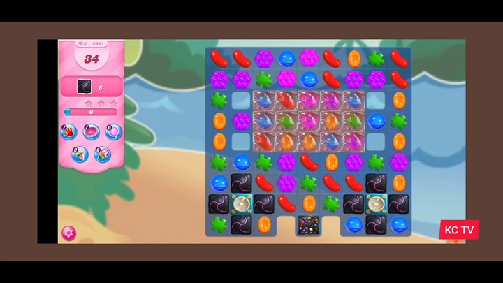 CANDY CRUSH SAGA LEVEL 2081 NEW VERSION NO BOOSTER