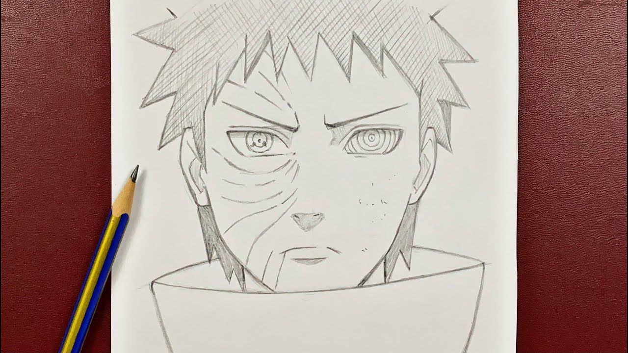 Cách vẽ Madara - Vẽ Anime - Naruto Shippuden - YouTube