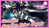 Gundam00/Bandai MG Gundam Exia+Repair/ModelEngraved line spray and light/Exterminate the target_1