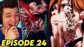 Nobara is INSANE... | Jujutsu Kaisen Episode 24 REACTION!! (Season 1 Finale)