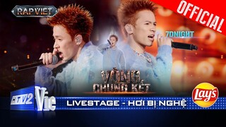 Hơi Bị Nghệ - 7dnight all-in với con hook cực dính, nhảy hiphop cực chất |Rap Việt 2024 [Live Stage]