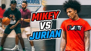 Mikey Williams Vs. Jurian Dixon Intense 1v1 Shooting Workout | Ryan Razooky